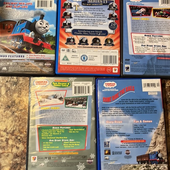 Five Thomas The Train DVDs - Picture 2 of 2